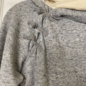 Lace-up Detail Hoodie